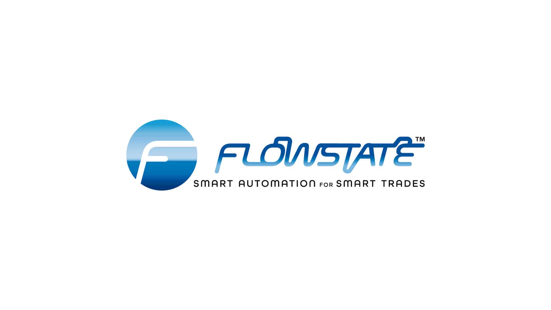 Flowstate landscape logo on white
