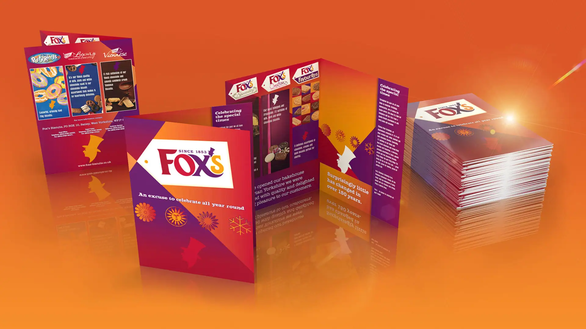 Fox's Biscuits Presentation Folders